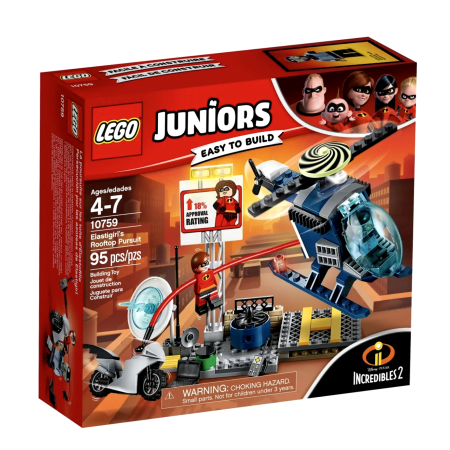 LEGO Juniors 10759 Incredibles 2: Pościg Elastyny